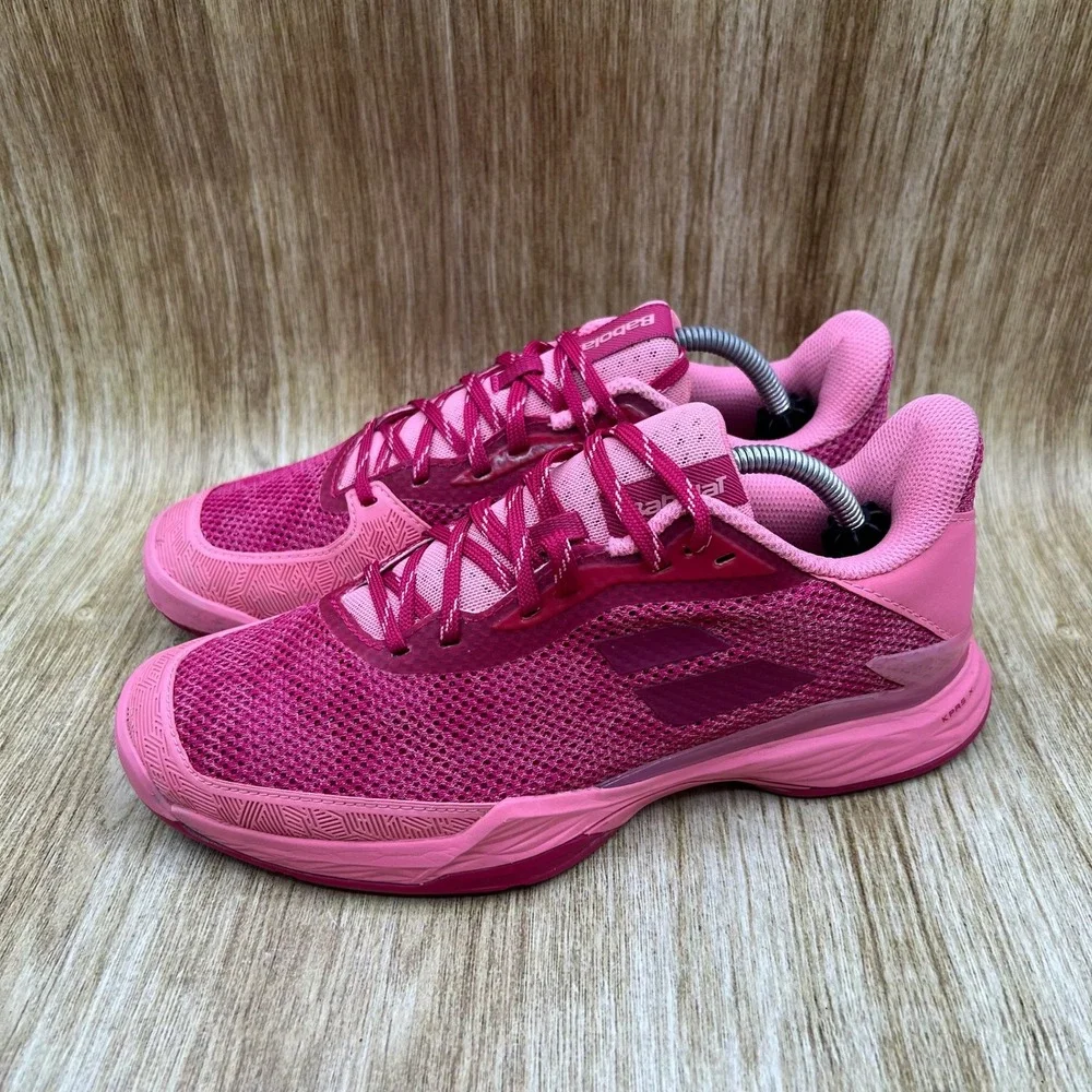 Babolat Jet Tere All Court Women's Size 8 Pink Tennis Shoes Lightweight 31F21651